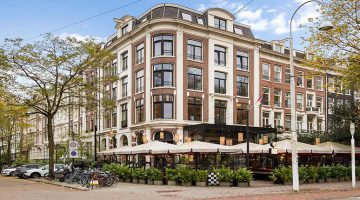 One of the cozy terraces in Amsterdam East