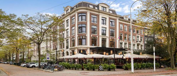 One of the cozy terraces in Amsterdam East