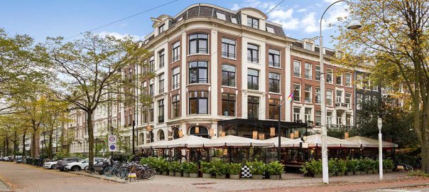 One of the cozy terraces in Amsterdam East