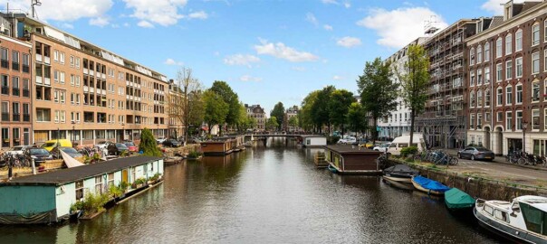 Der Da Costa-Kai in Amsterdam Oud West